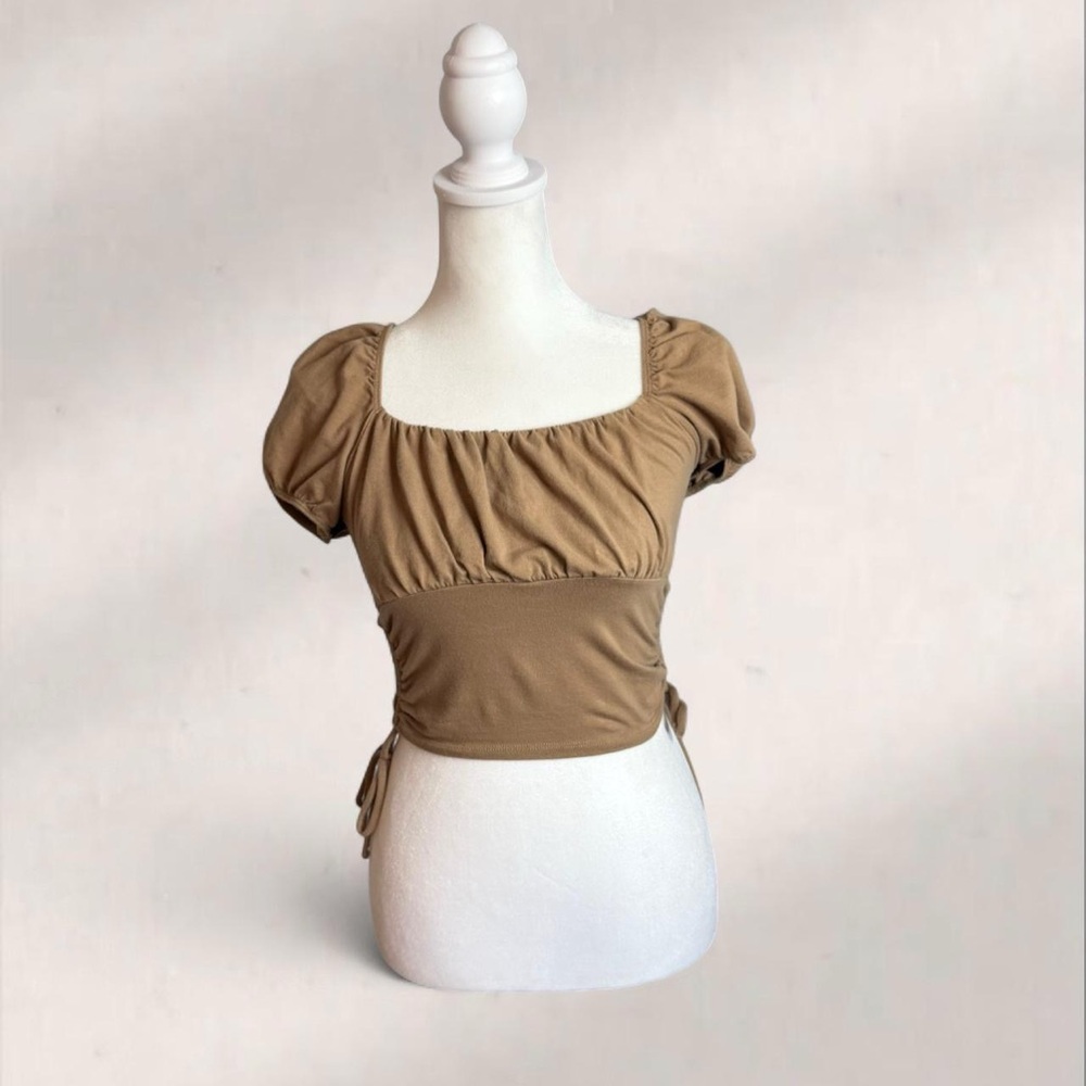Hollister Tan Crop Top